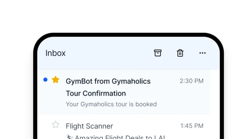 Books tours and trials automatically