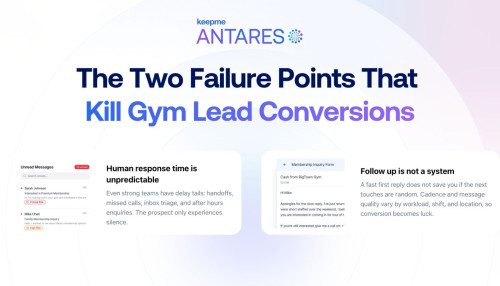 The Two Failure Points That Kill Gym Lead Conversions