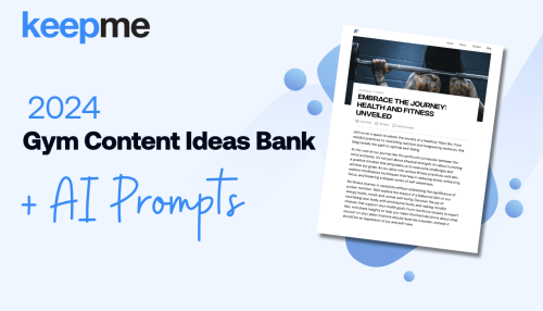 2024 Gym Content Ideas Bank + AI Prompts