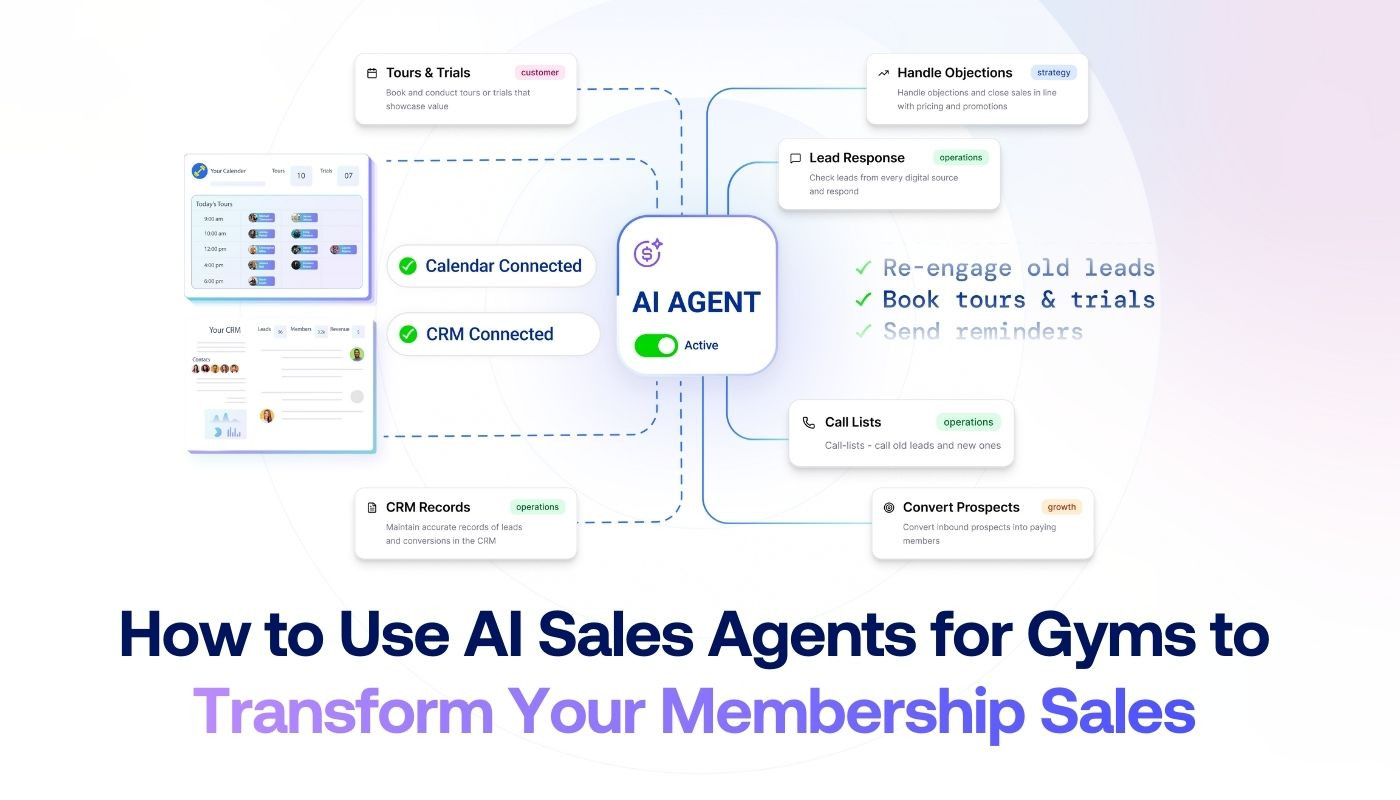 How to Use AI Sales Agents for Gyms to Transform Your Membership Sales