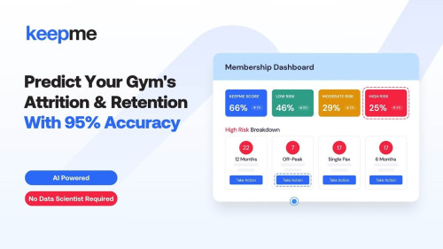 No Data Scientist Required Series: Predict Your Gym's Attrition & Retention With 95% Accuracy